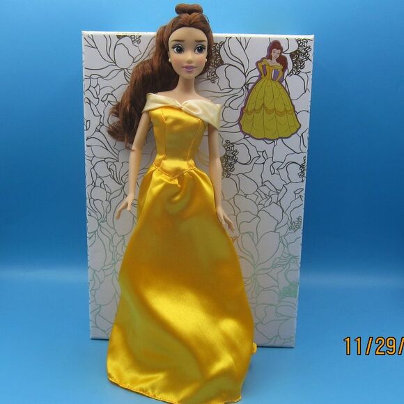 🔥Disney Princess Belle Beauty and the BeastGift Set Doll Lipsmackers NWOT - Picture 1 of 7